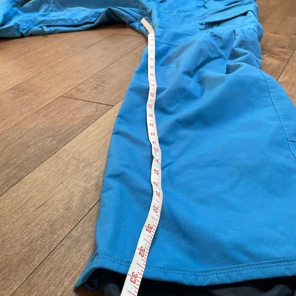 Burton Men's winter ski snowboarding Cargo Pants S Blue relaxed fit waterproof - Picture 13 of 13